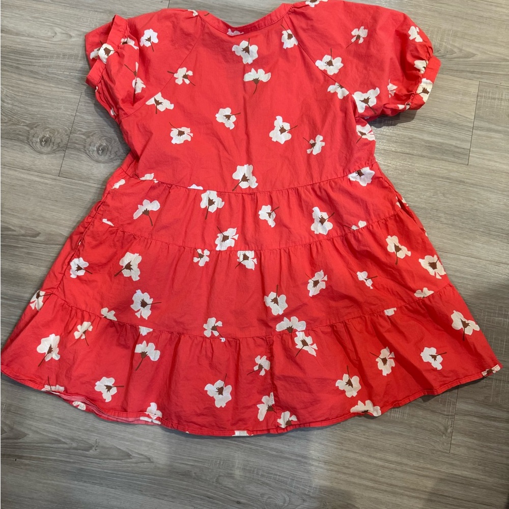 Universal Thread Red Floral Mini Dress - Picture 3 of 3